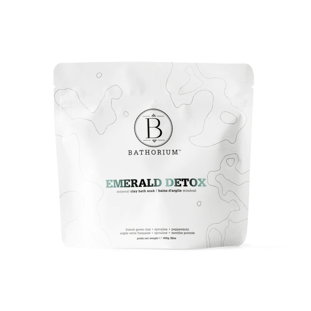 Bathorium Emerald Detox Mineral Clay Bath Soak